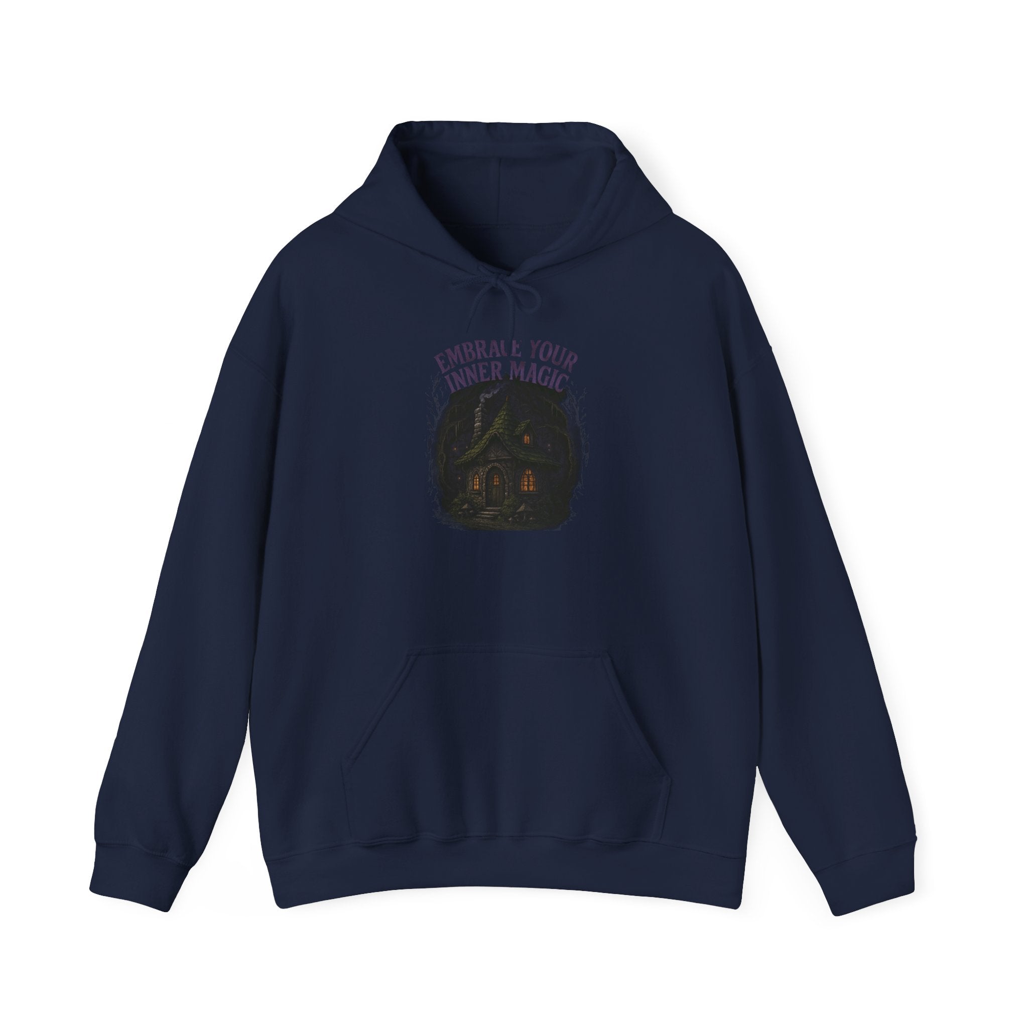 Embrace Your Inner Magic Hoodie — Mystical Forest Witch Graphic Sweatshirt