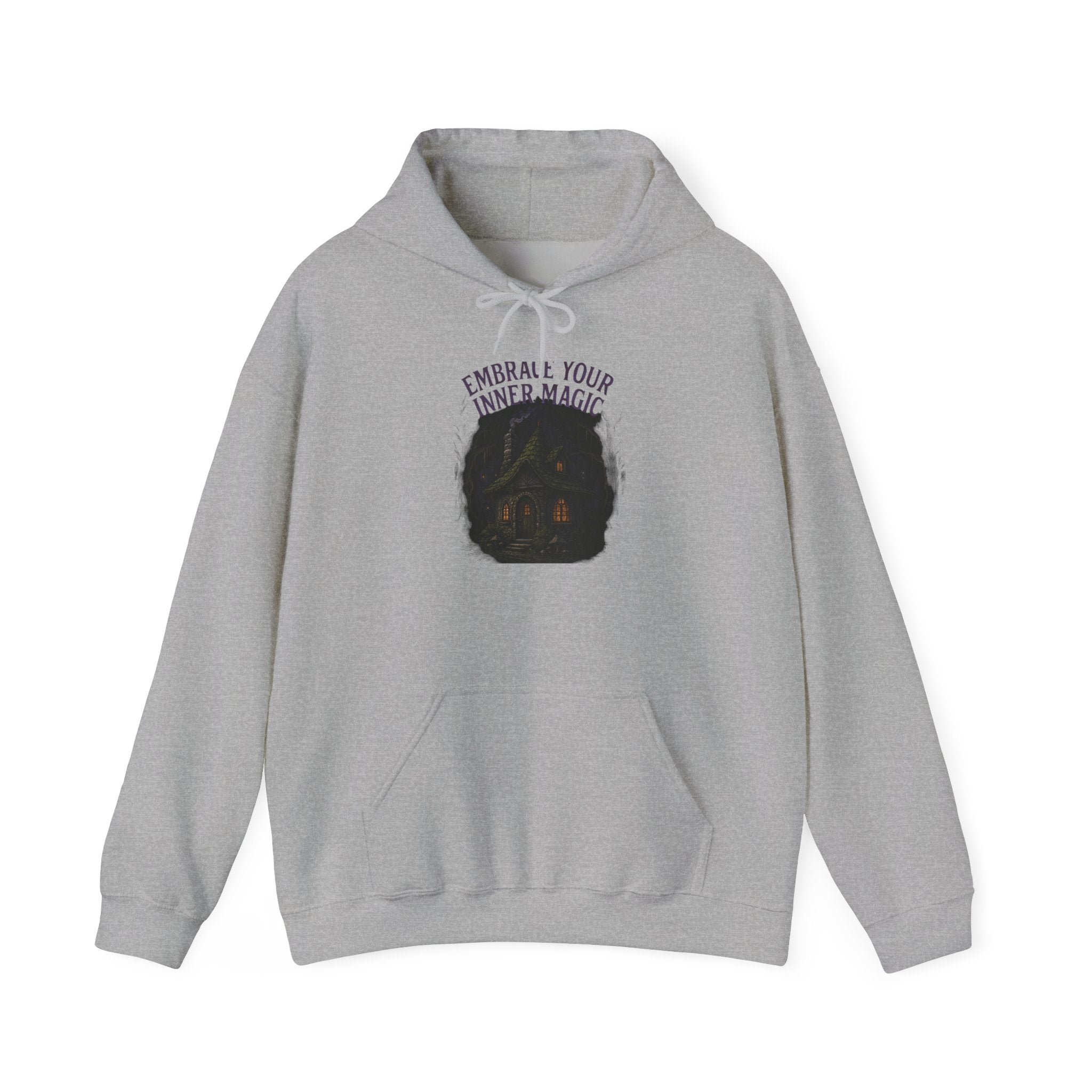 Embrace Your Inner Magic Hoodie — Mystical Forest Witch Graphic Sweatshirt